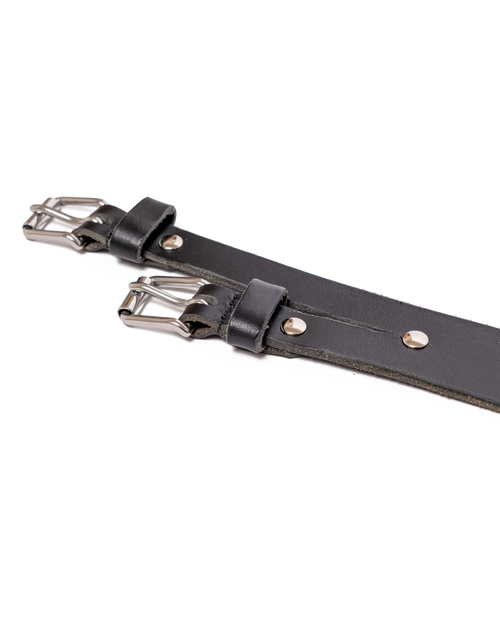 ASAU DOUBLE UP WRAP BELT (BLACK)