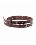 ASAU DOUBLE UP WRAP BELT (BROWN)