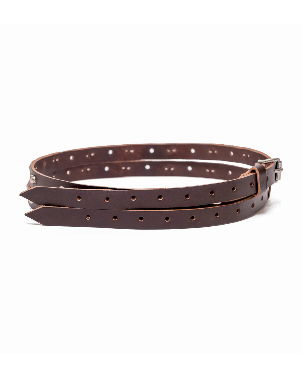 ASAU DOUBLE UP WRAP BELT (BROWN)