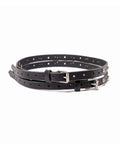 ASAU DOUBLE UP WRAP BELT (BLACK)