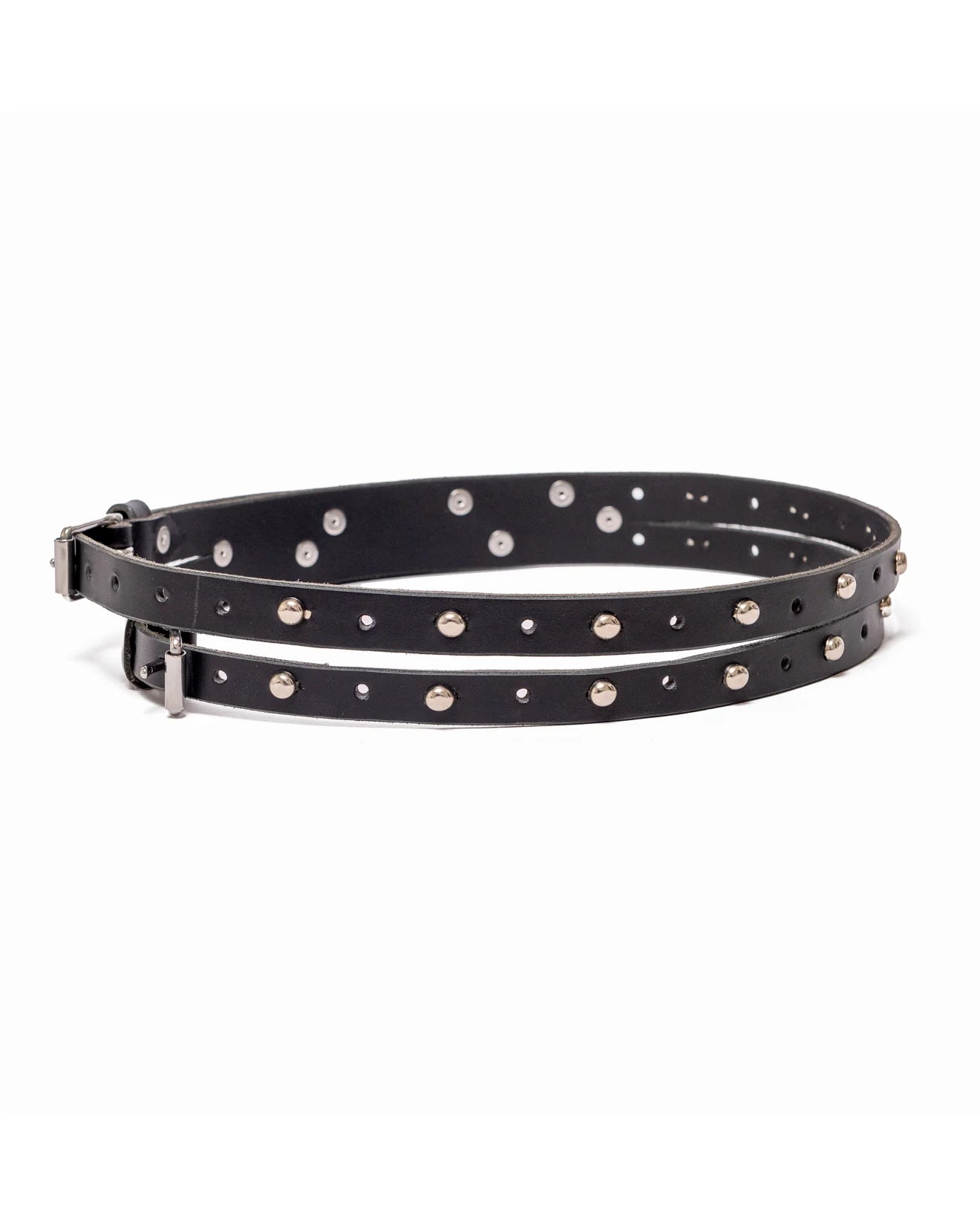ASAU DOUBLE UP WRAP BELT (BLACK)