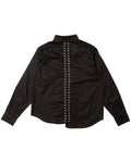 ASAU WRAP SHIRT BLACK
